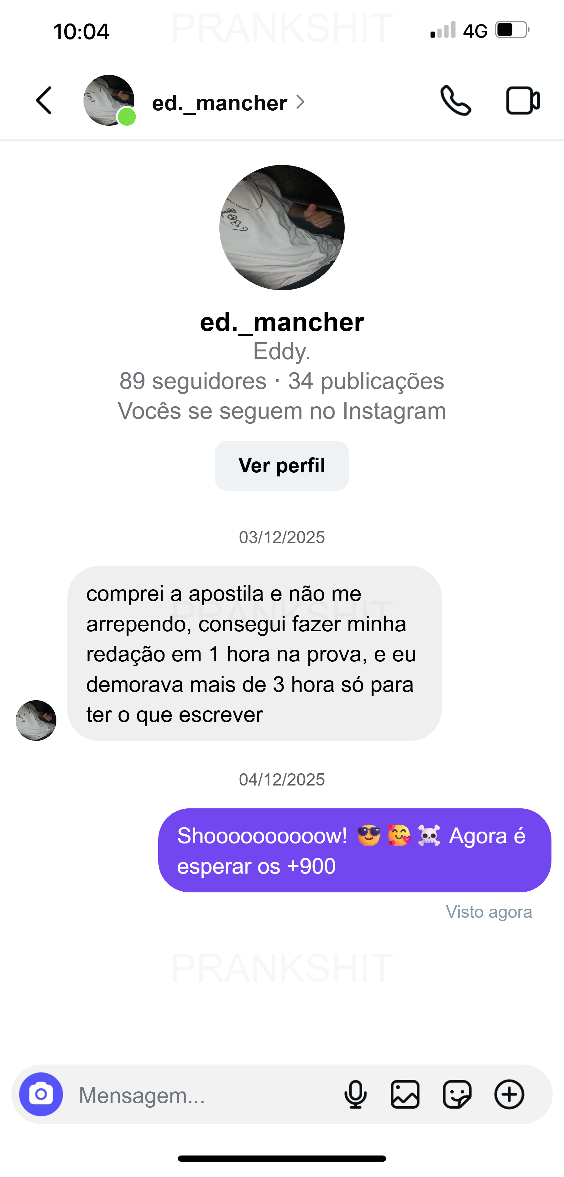 Feedback Instagram 1